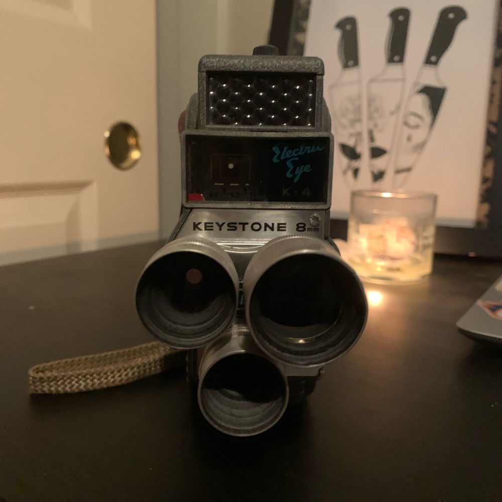 Vintage keystone electric eye video camera.